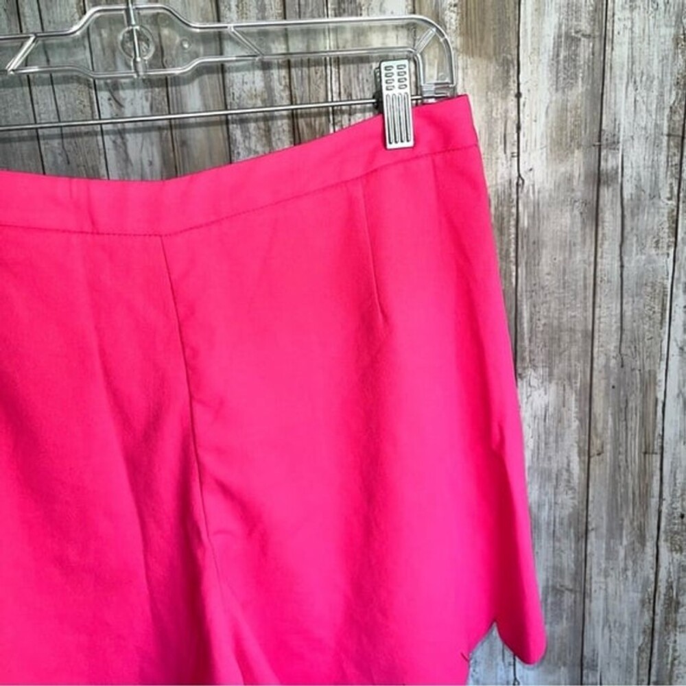 ASOS Pink Scalloped Bottom Shorts Size 8 - Picture 3 of 5